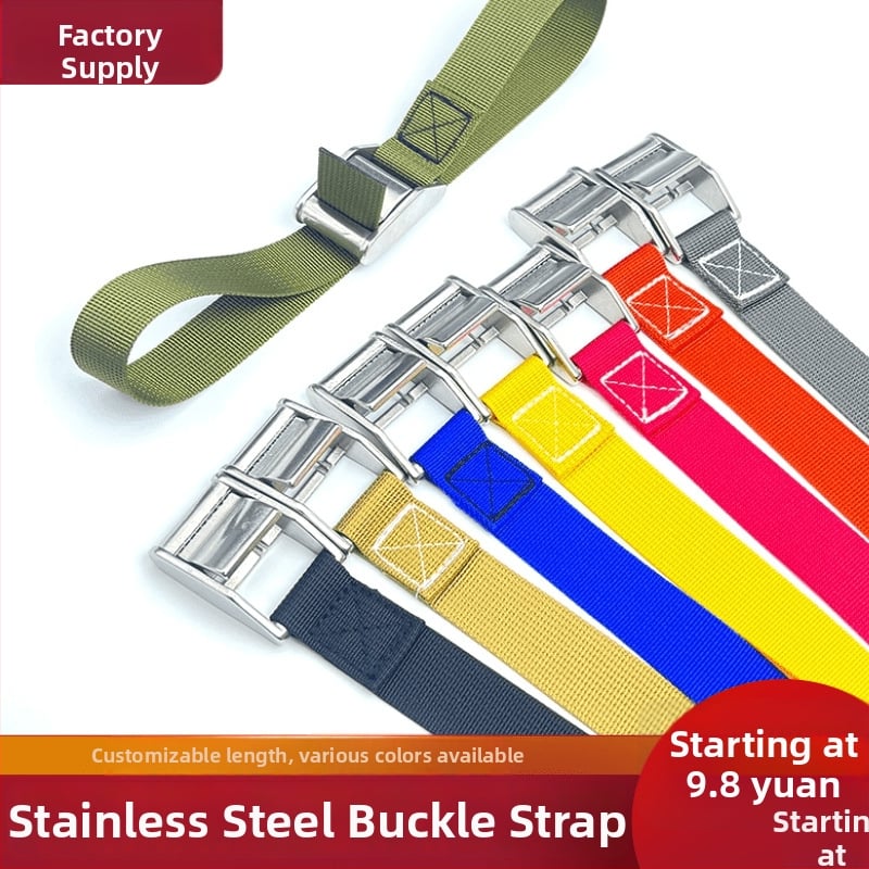 Τεντωτήρας ιμάντας από ανοξείδωτο ατσάλι για τη στερέωση εμπορευμάτων (Υλικό: Ανοξείδωτο ατσάλι; Εφαρμογή: Στερέωση εμπορευμάτων; Μάρκα: One)