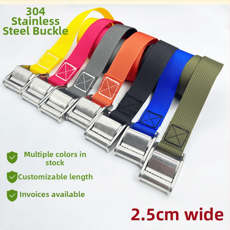 Τεντωτήρας ιμάντας από ανοξείδωτο ατσάλι για τη στερέωση εμπορευμάτων (Υλικό: Ανοξείδωτο ατσάλι; Εφαρμογή: Στερέωση εμπορευμάτων; Μάρκα: One)