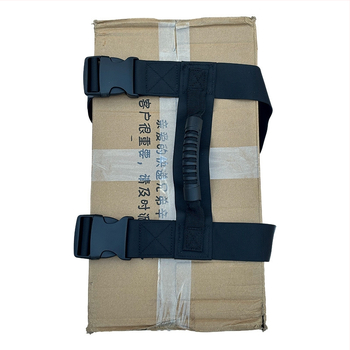 Bretea de transport în formă H, portabilă, cu cataramă îngroșată, țesătură din nylon