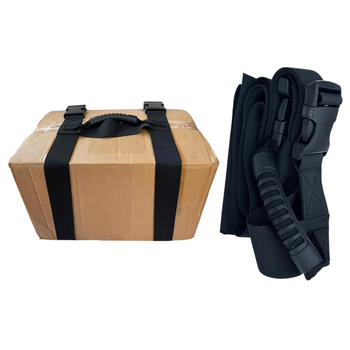 Bretea de transport în formă H, portabilă, cu cataramă îngroșată, țesătură din nylon