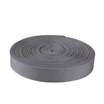 Bandă din nylon imitativă cu model herringbone — curele pentru rucsac, bandă de legare, curea pentru scaun; Brand: bissin webbing; Aplicații: rucsaci, curele, corturi, genți, lese pentru animale