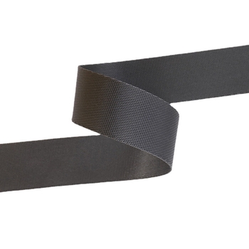 Bandă din nylon imitativă cu model herringbone — curele pentru rucsac, bandă de legare, curea pentru scaun; Brand: bissin webbing; Aplicații: rucsaci, curele, corturi, genți, lese pentru animale