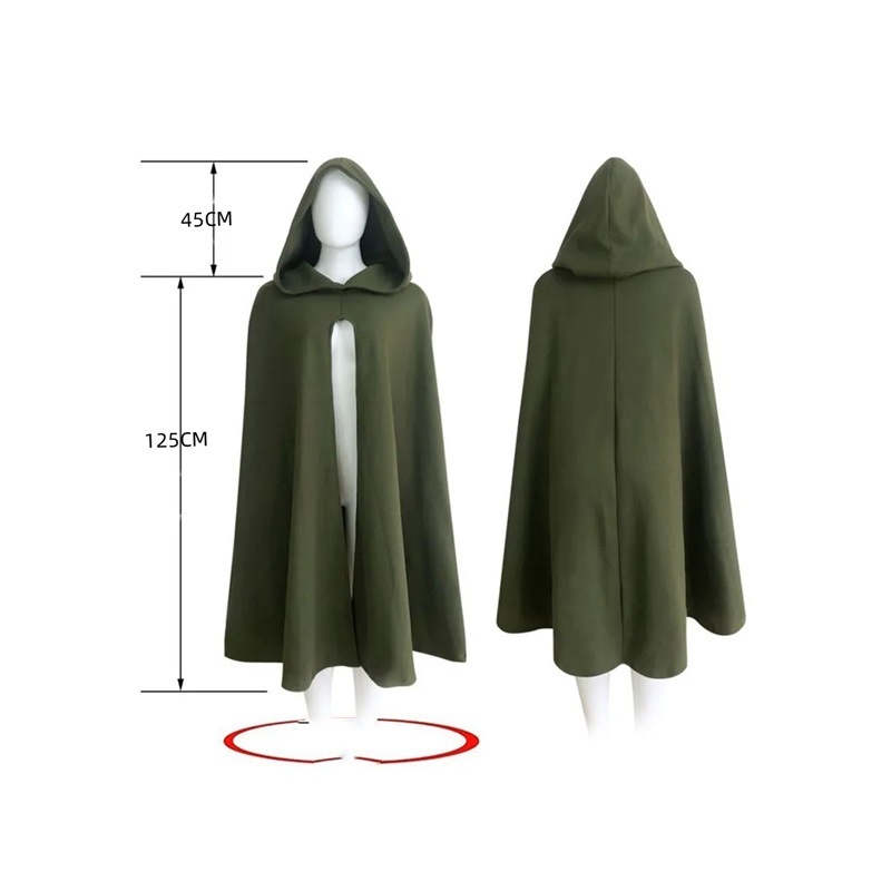 Srednjovjekovni renesansni kostim za Halloween za odrasle – unisex, za igre/ Anime uloge, zima 2025