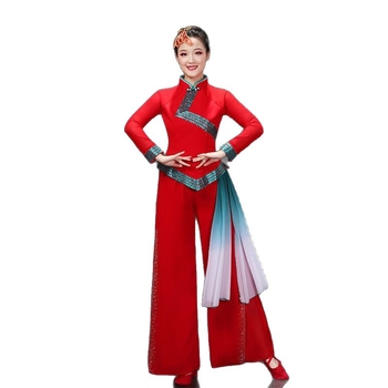 Yangko plesni kostim – set, unisex, poliester, folklorni ples, proljeće 2025