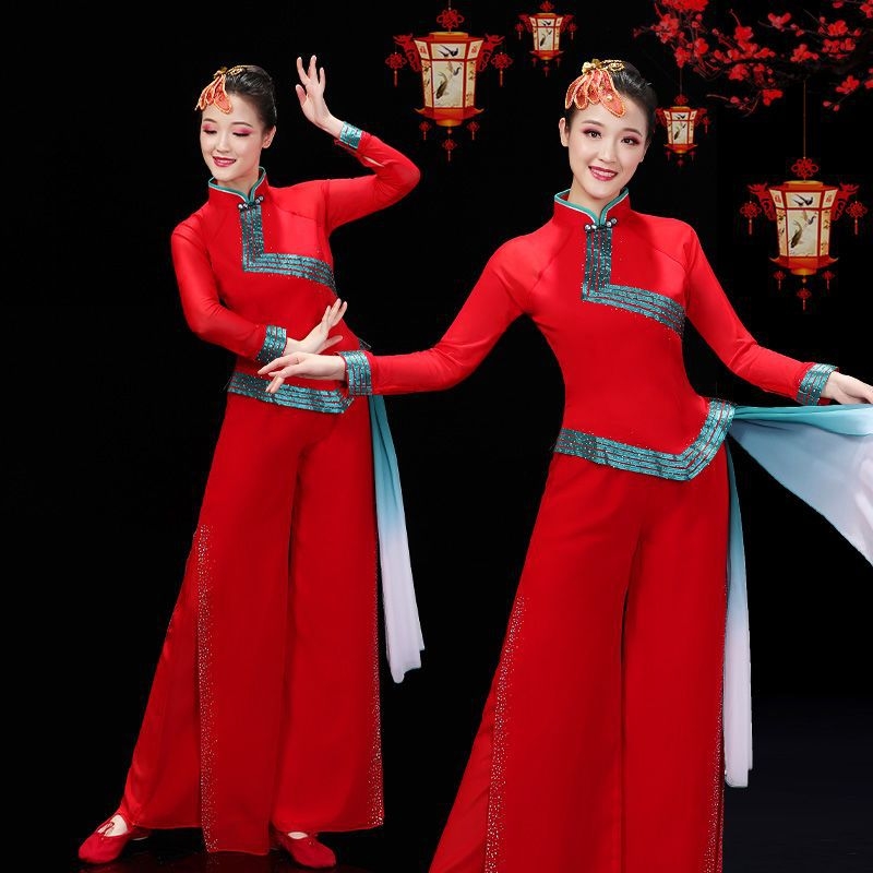 Yangko plesni kostim – set, unisex, poliester, folklorni ples, proljeće 2025