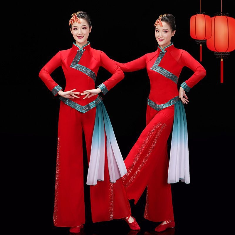 Yangko plesni kostim – set, unisex, poliester, folklorni ples, proljeće 2025