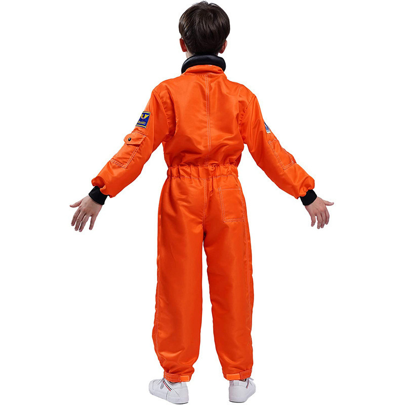 Astronaut kostim za Halloween cosplay – unisex, za odrasle i djecu, tkanina od pamukove smjese, proljeće 2025