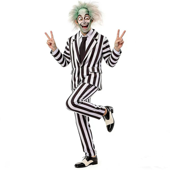Cosplay set - prugasti kostim, mješavina pamuka 80%, unisex, proljeće 2024