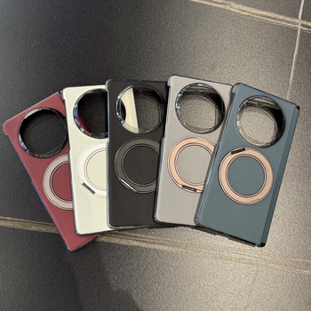 Θήκη Huawei Mate X6 από δέρμα με περιστρεφόμενη βάση και μαγνητικό περίβλημα, προστασία από κραδασμούς, αντιδακτυλικά αποτυπώματα