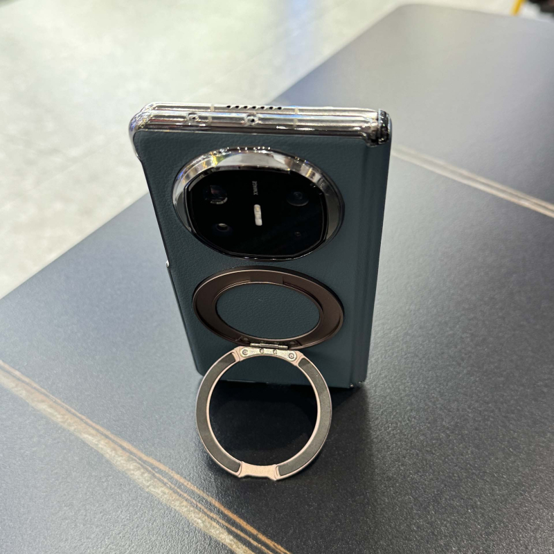 Θήκη Huawei Mate X6 από δέρμα με περιστρεφόμενη βάση και μαγνητικό περίβλημα, προστασία από κραδασμούς, αντιδακτυλικά αποτυπώματα