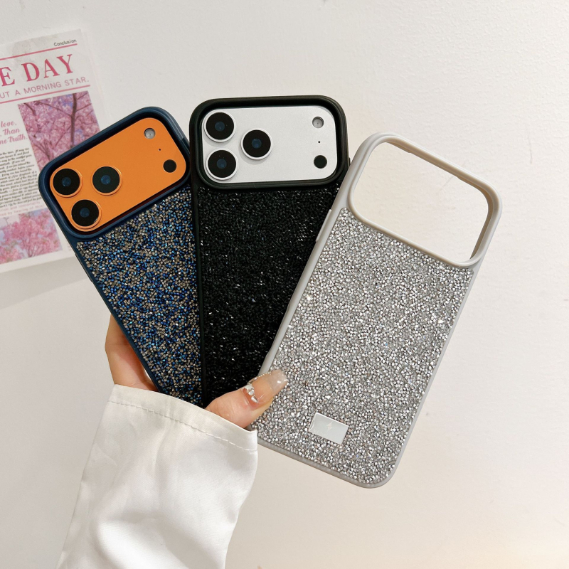 Weishun futrola za iPhone 17 Pro – Star Diamond, kristalno potpuno pokriće, tehnika bušenja bodova