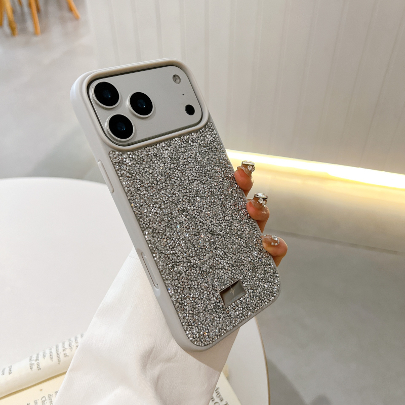 Weishun futrola za iPhone 17 Pro – Star Diamond, kristalno potpuno pokriće, tehnika bušenja bodova