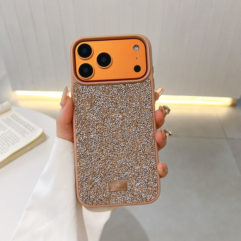 Weishun futrola za iPhone 17 Pro – Star Diamond, kristalno potpuno pokriće, tehnika bušenja bodova