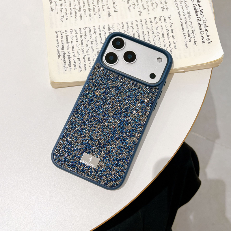 Weishun futrola za iPhone 17 Pro – Star Diamond, kristalno potpuno pokriće, tehnika bušenja bodova