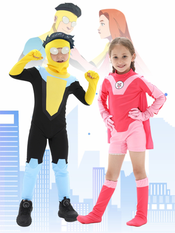 Halloween kostim za djecu za izvedbu, cosplay i školske zabave, unisex, 95% poliester.