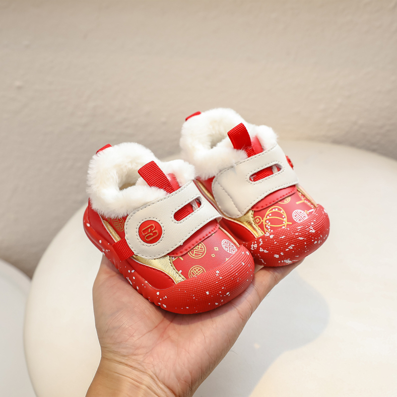 Unisex zimske čizme za bebe i djecu, vodootporne, s toplom fleece podstavom, visokim krojem, 12–36 mjeseci
