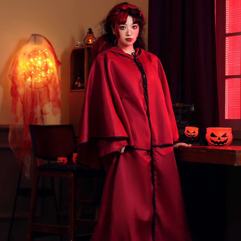 Halloween kostim: dvobojni kaput za scenski nastup, unisex, poliester, glavni materijal 90%, jesen 2022