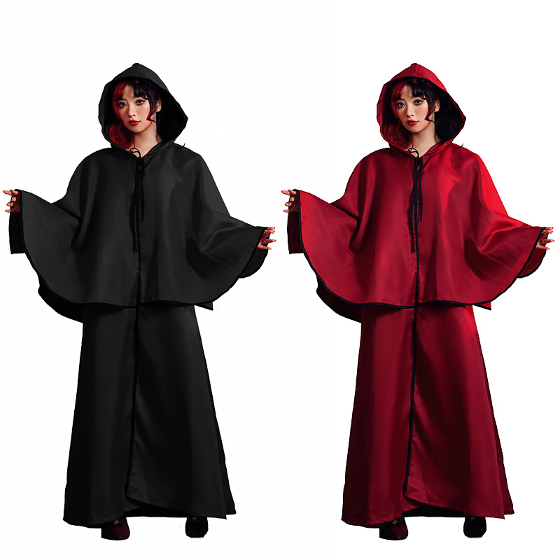 Halloween kostim: dvobojni kaput za scenski nastup, unisex, poliester, glavni materijal 90%, jesen 2022
