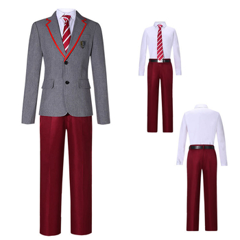 Cosplay kostim — Elite JK kampus uniforma, San Vida pamukova mješavina, Unisex, Za scenske izvedbe, Jesen 2022