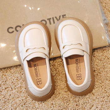 Dječji kožni loafers s mekanom potplatom, Mary Jane stil — gornji dio: sintetička koža; unutarnji PU; đon PU; potplat: kompozit; podrijetlo: Taizhou, Zhejiang