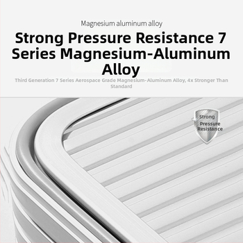 Prilagođena bočno otvarajuća torba od aluminijsko-magnezijskog legure za kozmetiku, dokumente i kutiju za alat, ručni prtljag 14–16 inča