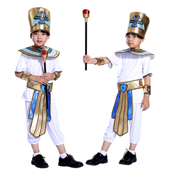 Cosplay Halloween kostim: Egipatski faraon Kleopatra — dječji kostim, princ i princeza