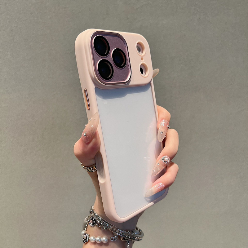 Tvrdi kućište za iPhone 16 Pro, reljefna tekstura, zaštita od pada, PC materijal