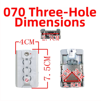 Κλειδαριά βαλίτσας με κωδικό – ABS υλικό, Αντικλοπή, Εξάρτημα αντικατάστασης