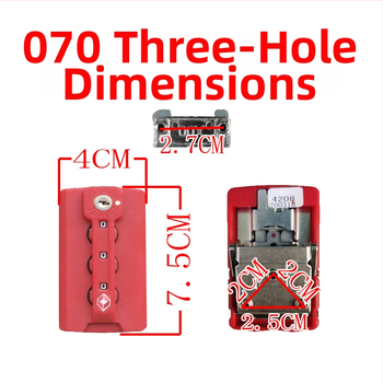 Κλειδαριά βαλίτσας με κωδικό – ABS υλικό, Αντικλοπή, Εξάρτημα αντικατάστασης