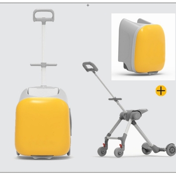 Παιδικό αμαξάκι αποσκευών – Σχέδιο καθίστε και ιππεύστε, Υλικό PC, 4 кг, TSA συνδυαστικό λουκέτο