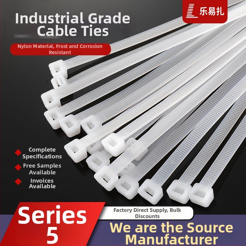Αυτό-κλειδόμενες νάιλον ζώνες καλωδίων PA66, μάρκα Leyi zai, για αποθήκευση