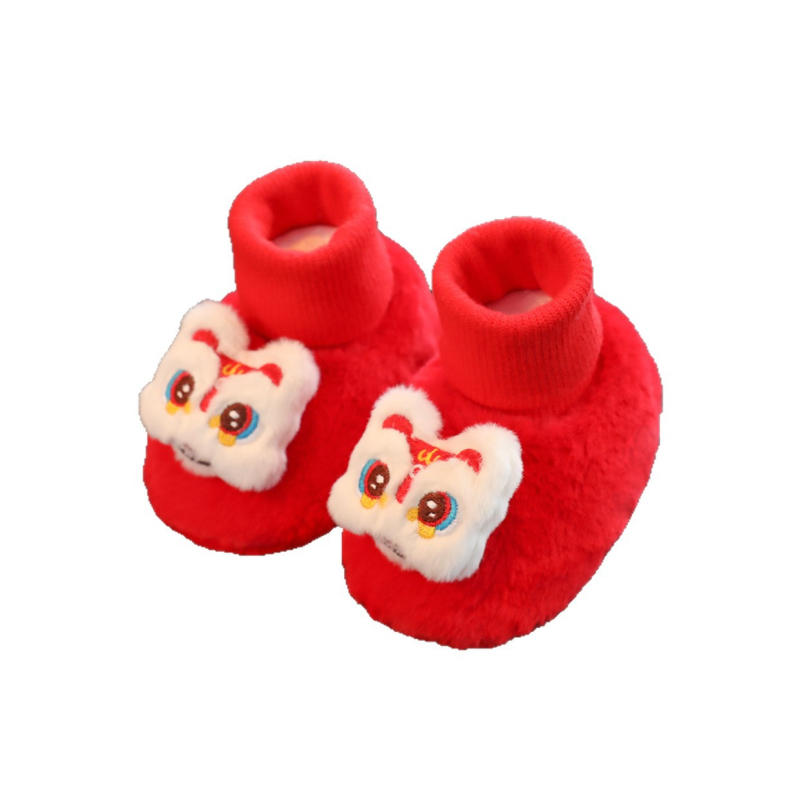 Dječje cipele za malu djecu - baršunasti gornji dio, flanelna uložka, protuklizni potplat, tople, slip-on dizajn