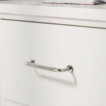 Mâner ușă garderob și dulap, aliaj de zinc, AB20001, finisaj electroplacat