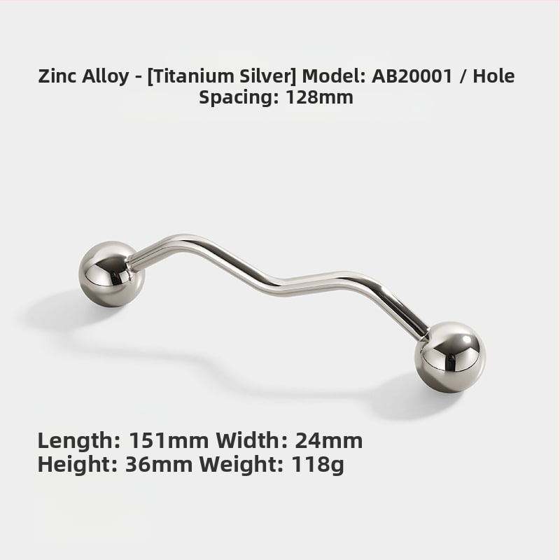 Mâner ușă garderob și dulap, aliaj de zinc, AB20001, finisaj electroplacat