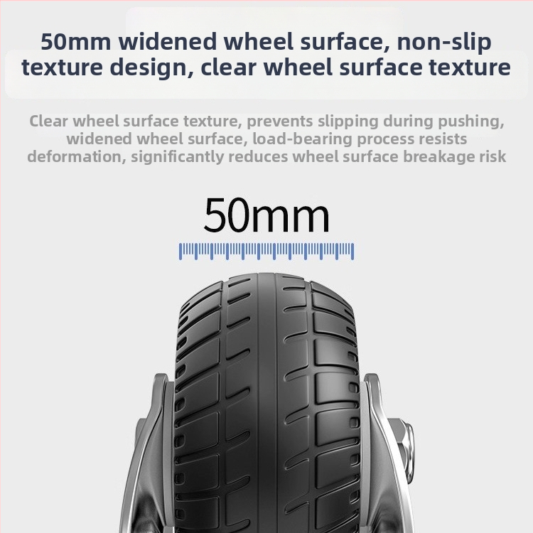 Ťažké univerzálne kolieska pre tašky a vozíky – Značka: Neck strength; Materiál: Other; Rok a sezóna: Spring 2025; Štýl: Urban simplicity; Kategória: Doplňky tašiek