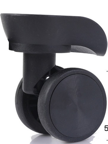 Roată universală pentru valize, din plastic, rezistentă la uzură, model geometric, vară 2024