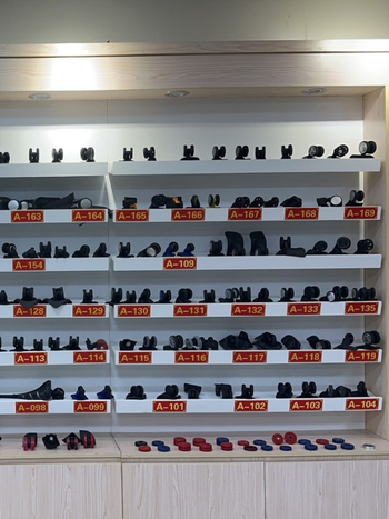 Roată universală pentru valize, din plastic, rezistentă la uzură, model geometric, vară 2024