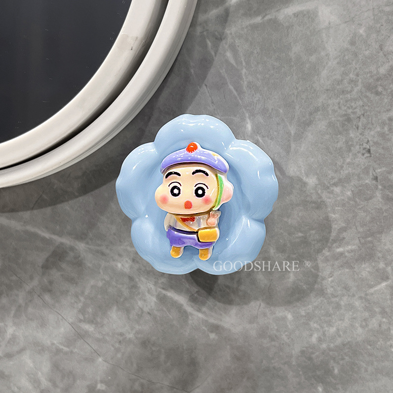 Mâner de ușă cu ventuză pentru uși glisante din sticlă și dulapuri, fără găuri, aliaj de zinc, model Cyp+3