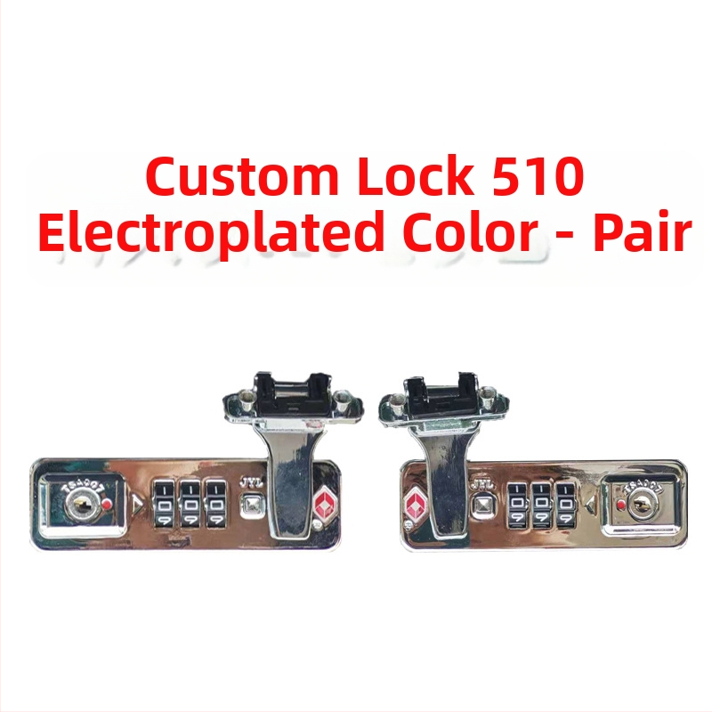 Μέρη κλειδαριάς αποσκευών TSA007 — Κλείδωμα με κωδικό, ABS υλικό, Αντικλεπτικά