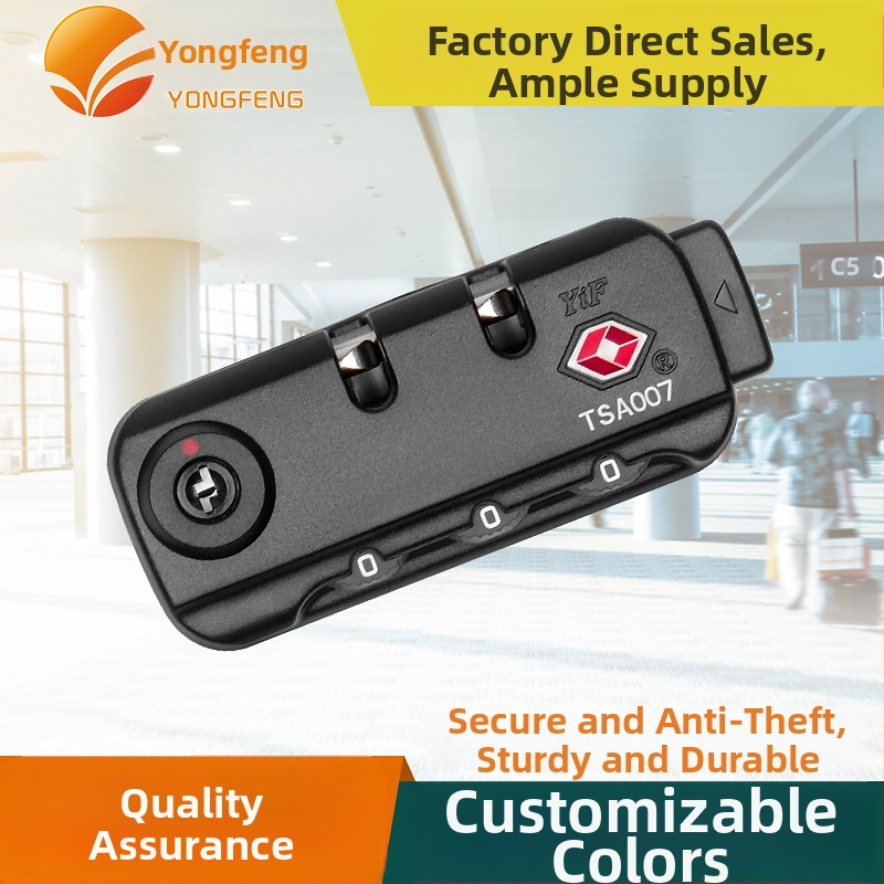 ABS κλειδαριά αποσκευών συνδυασμού TSA15023/TSA007 – κλειδαριά με κωδικό για καρότσια και σακίδια