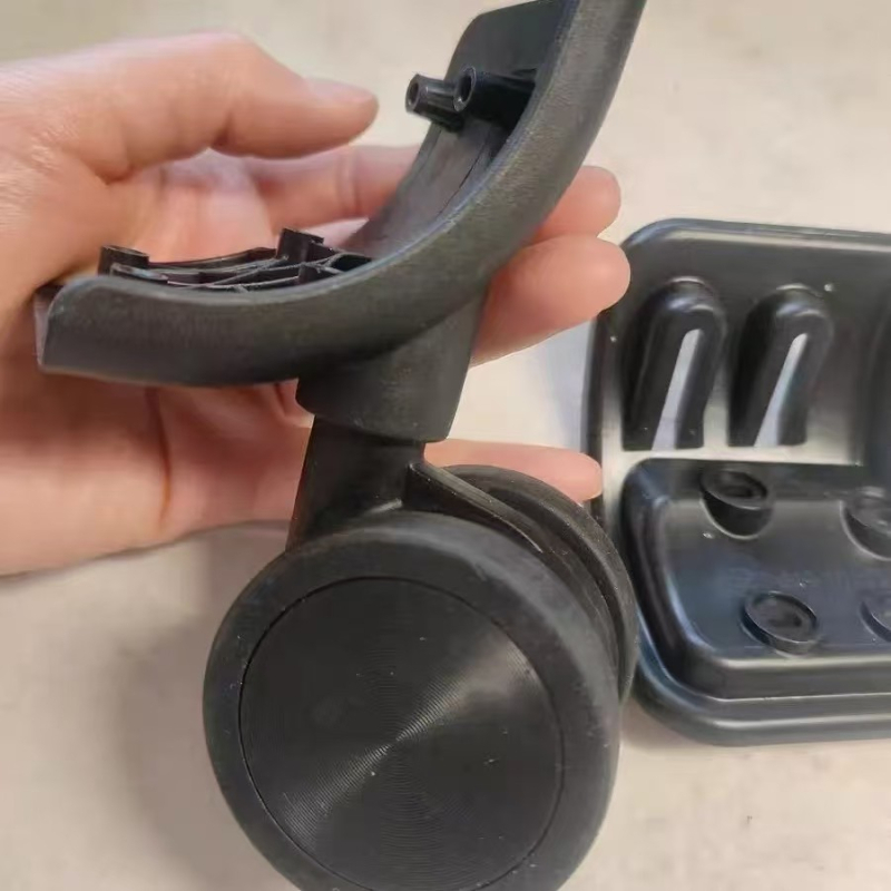 Универсално колело за куфар — части за багаж, Rich марка, пластмасова конструкция, авторизирана частна марка, лято 2022, аксесоари за чанти