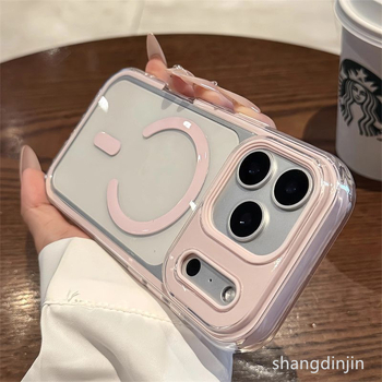 Husă iPhone TPU cu Air-Cushion, textură embossată, antișoc, disipare a căldurii, magnetică, rezistentă la amprente