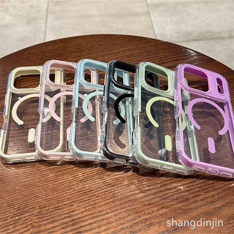 Husă iPhone TPU cu Air-Cushion, textură embossată, antișoc, disipare a căldurii, magnetică, rezistentă la amprente