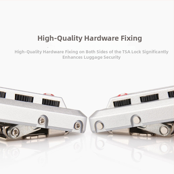 Κλειδαριά αποσκευών TSA-S013-S018, κράμα ψευδάργύρου, αντι-κλοπής, δυνατότητα προσαρμογής