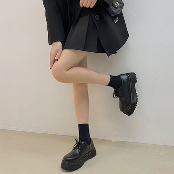 Mary Jane обувки, закръглен нос, vamp материал: изкуствен PU, среден ток 3–6 cm, широк ток