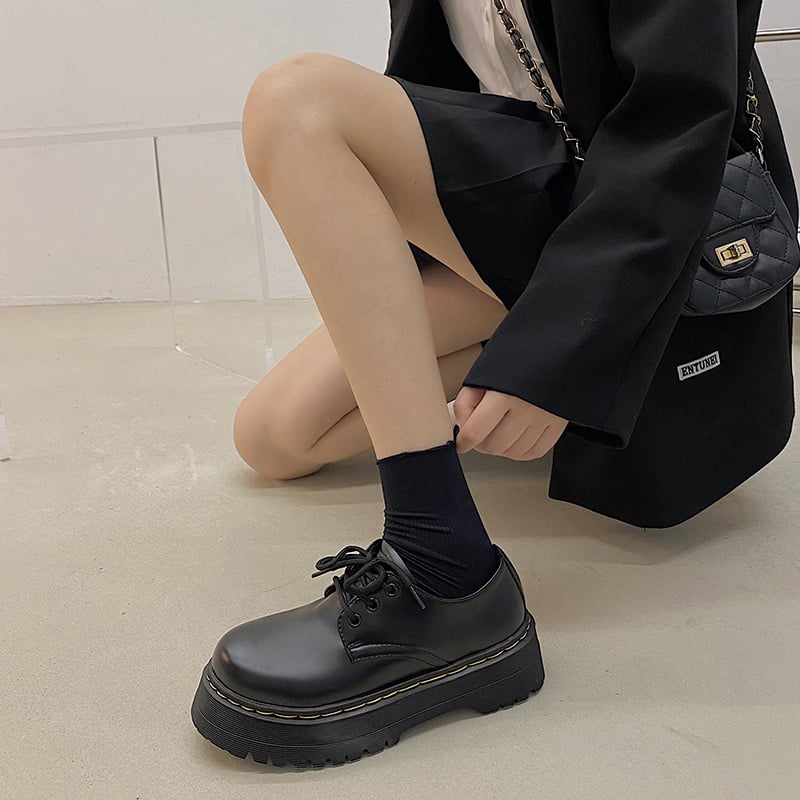 Mary Jane обувки, закръглен нос, vamp материал: изкуствен PU, среден ток 3–6 cm, широк ток