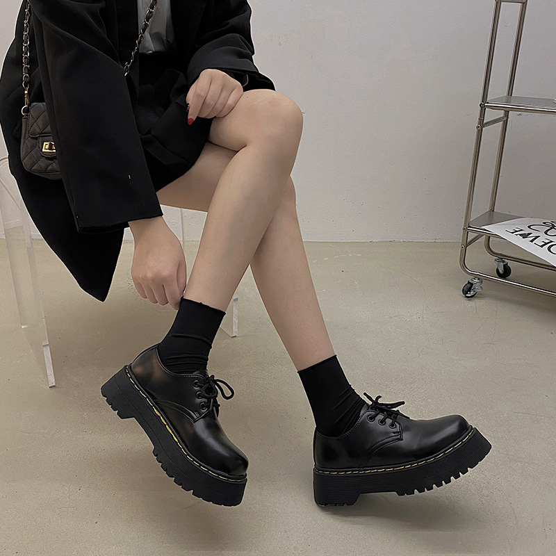 Mary Jane обувки, закръглен нос, vamp материал: изкуствен PU, среден ток 3–6 cm, широк ток