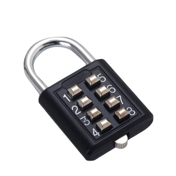Katanac od cinkove legure, mehanički ključ, za obiteljsku upotrebu, moderni minimalistički stil, debljina 3 mm, razmak 30 mm