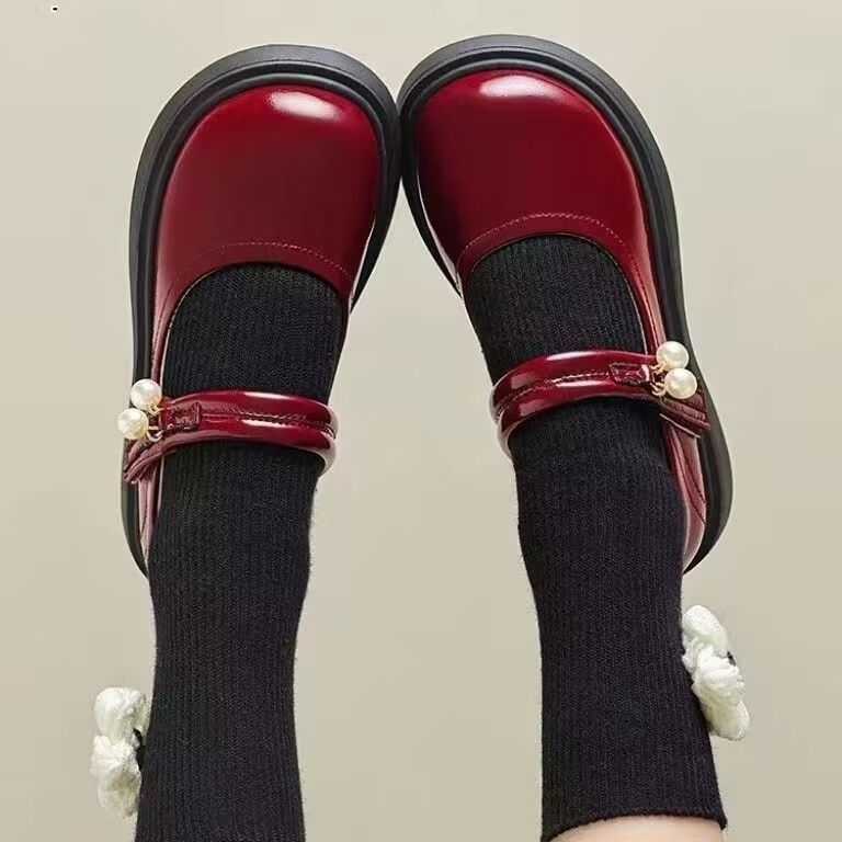Cipele Mary Jane za djevojčice, stil princeze, gornji dio Ultra-Fiber Leather, gumena potplat, izrada ljepilom