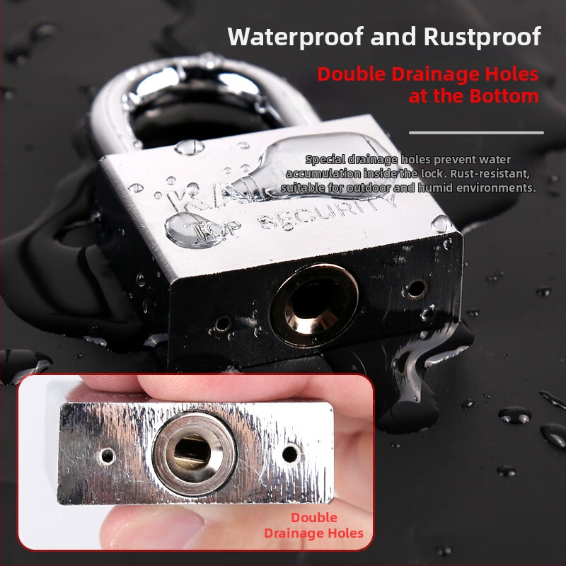 Lacăt din oțel inoxidabil, stil modern minimalist, lacăt pentru uz casnic, brand Interesting trip